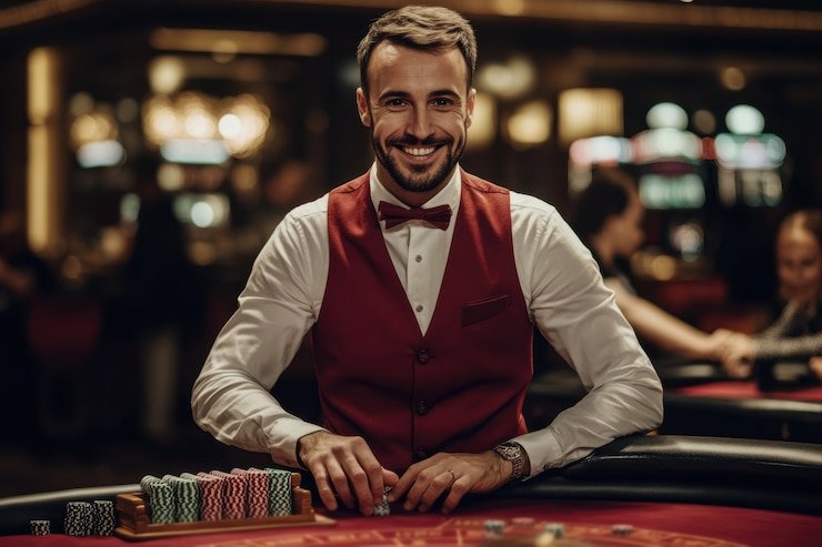 Studio kasino Push Gaming dengan dealer profesional